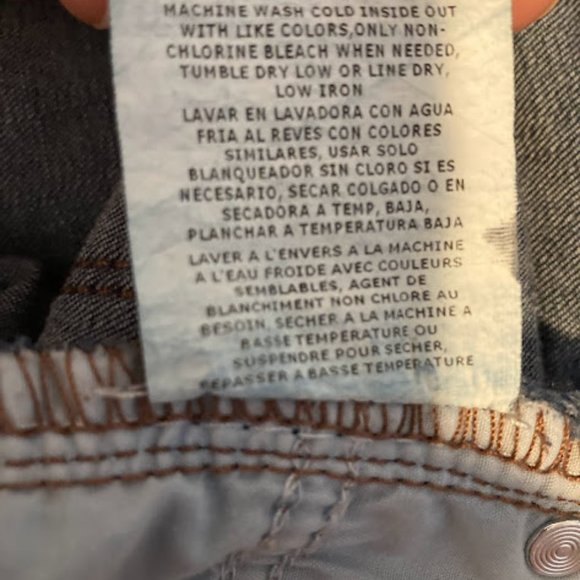 Lee women's size 12 medium dark blue modern series midrise fit bermuda shorts - Picture 8 of 8